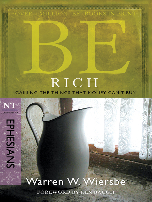 Title details for Be Rich by Warren W. Wiersbe - Available